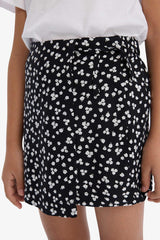 Girl Short Sleeve T-Shirt Skort 2 Piece Set