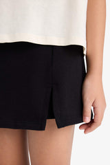 Girl Short Sleeve T-Shirt Skort 2 Piece Set