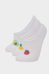 Women 3-Pack Cotton Ballerina Socks