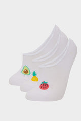 Women 3-Pack Cotton Ballerina Socks