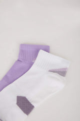 Women 2-Pack Cotton Short Sports Socks