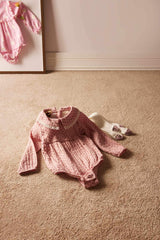 Baby Girl Newborn Muslin Wide Neck Jumpsuit Leggings 2 Piece Set