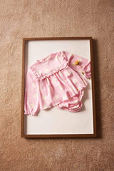 Baby Girl Newborn Floral Jumpsuit Dress Socks 2 Piece Set