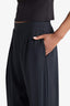 Straight Fit Wide Leg Trousers