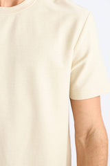 Regular Fit T-Shirt With A Round Neck And Short Sleeves