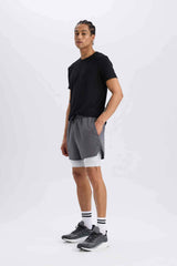 DeFactoFit Slim Fit Tight Cut Sports Shorts