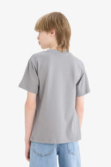 Boys Marvel Comics Crew Neck Short Sleeve T-Shirt