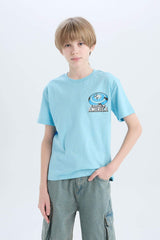 Boys Marvel Avengers Crew Neck Short Sleeve T-Shirt