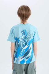 Boys Marvel Avengers Crew Neck Short Sleeve T-Shirt