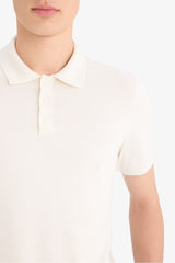 Standard Fit Short Sleeve Knitwear Polo T-Shirt