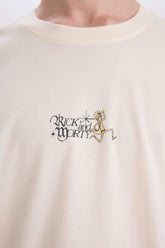 100% Cotton Rick and Morty Boxy Fit Crew Neck Back Printed Short Sleeve T-Shirt