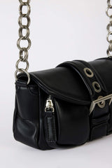 Women's Faux Leather Shoulder Bag