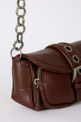 Women's Faux Leather Shoulder Bag