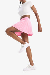 DeFactoFit Standard Fit Pleated Woven Skirt with Tights Inside