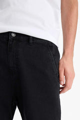 Relaxed Slouchy Fit Wide Leg Jeans