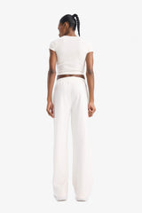 DeFactoFit Wide Leg Double Pocket Standard Length Sports Trousers