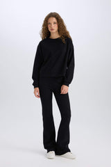 2pcs Set Basic Flat Bike Collar Top Flexible Long Bottom