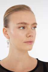 Women New Year's Themed 2-Piece Earrings