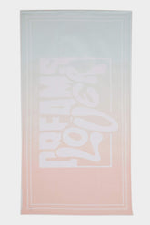 Girl Patterned Beach Towel