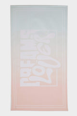 Girl Patterned Beach Towel