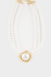 Women's Pearl Detail Necklace
