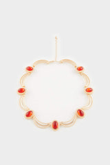 Women's Red Stone Necklace