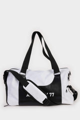 Mens Faux Leather Sports and Travel Bag