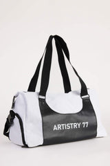 Mens Faux Leather Sports and Travel Bag