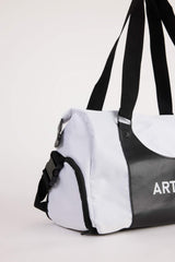 Mens Faux Leather Sports and Travel Bag