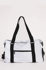 Mens Faux Leather Sports and Travel Bag