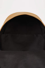 Men Faux Leather Backpack