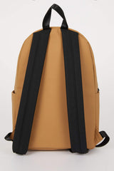 Men Faux Leather Backpack