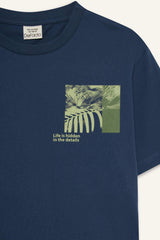 Boys Crew Neck Printed Short Sleeve T-Shirt