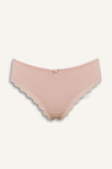 Lace Detailed 3 Strap Slip Panties-Fall in Love