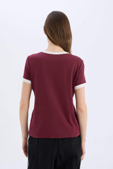 Coool Regular Fit Cycling Collar Printed Ribana Short Sleeve T-shirt