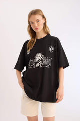 Oversize Fit Short Sleeve T-Shirt