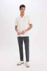 Straight Leg Pocketed Jogger Pants