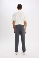 Straight Leg Pocketed Jogger Pants