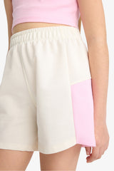 Girl 2-Piece Set Printed Sleeveless T-Shirt Shorts