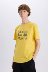 100% Cotton Rick and Morty Regular Fit Crew Neck Short Sleeve T-Shirt