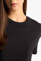 Oversize Wide Pattern Crew Neck Short Sleeve T-Shirt