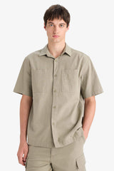 Relax Fit Summer Short Sleeve Shirt