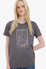 Regular Fit Crew Neck Printed Short Sleeve T-Shirt