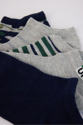 Boy 5-Pack Cotton Ankle Socks