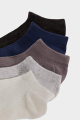 Boys' 5-Pack Cotton Ankle Socks