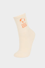 Man's Children Comfortable Rubber 3 Pcs Cotton Long Socks