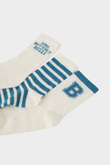 Boys Comfortable Elastic 3-Pack Cotton Long Socks