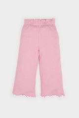 Baby Girl Wide Leg Wide Pleated Legs Eyelash Pants
