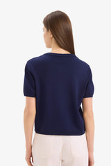 Regular Fit Crew Neck Basic Plain Knitwear Cardigan