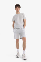 Tight Leg Shorts with Tie Waist